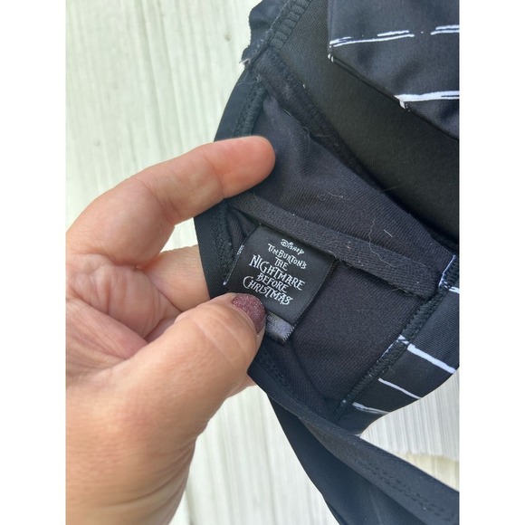 The Nightmare Before Christmas Jack Skellington Halter Swim Top Plus Size 0 - Picture 7 of 8